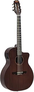 Violão tagima vegas gran reserva eletroacústico aço dark mahogany