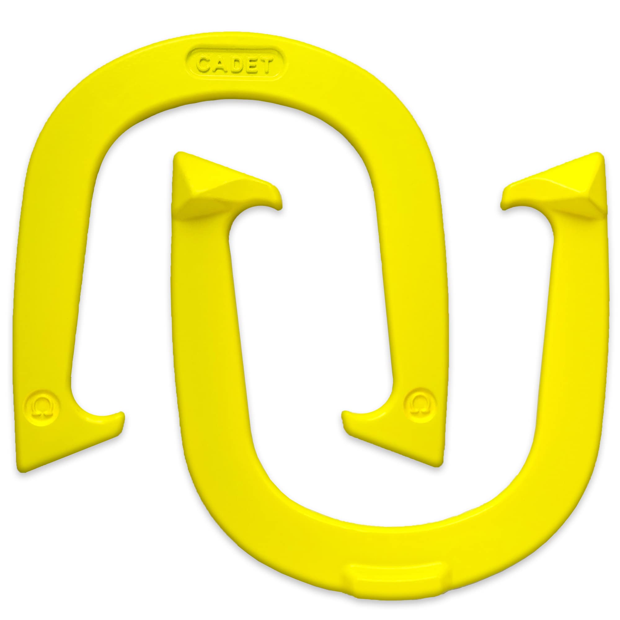 Light Weight Cadet Pitching Horseshoes - NHPA Sanctioned for Tournament Play - Drop Forged Steel - One Pair (2 Shoes)