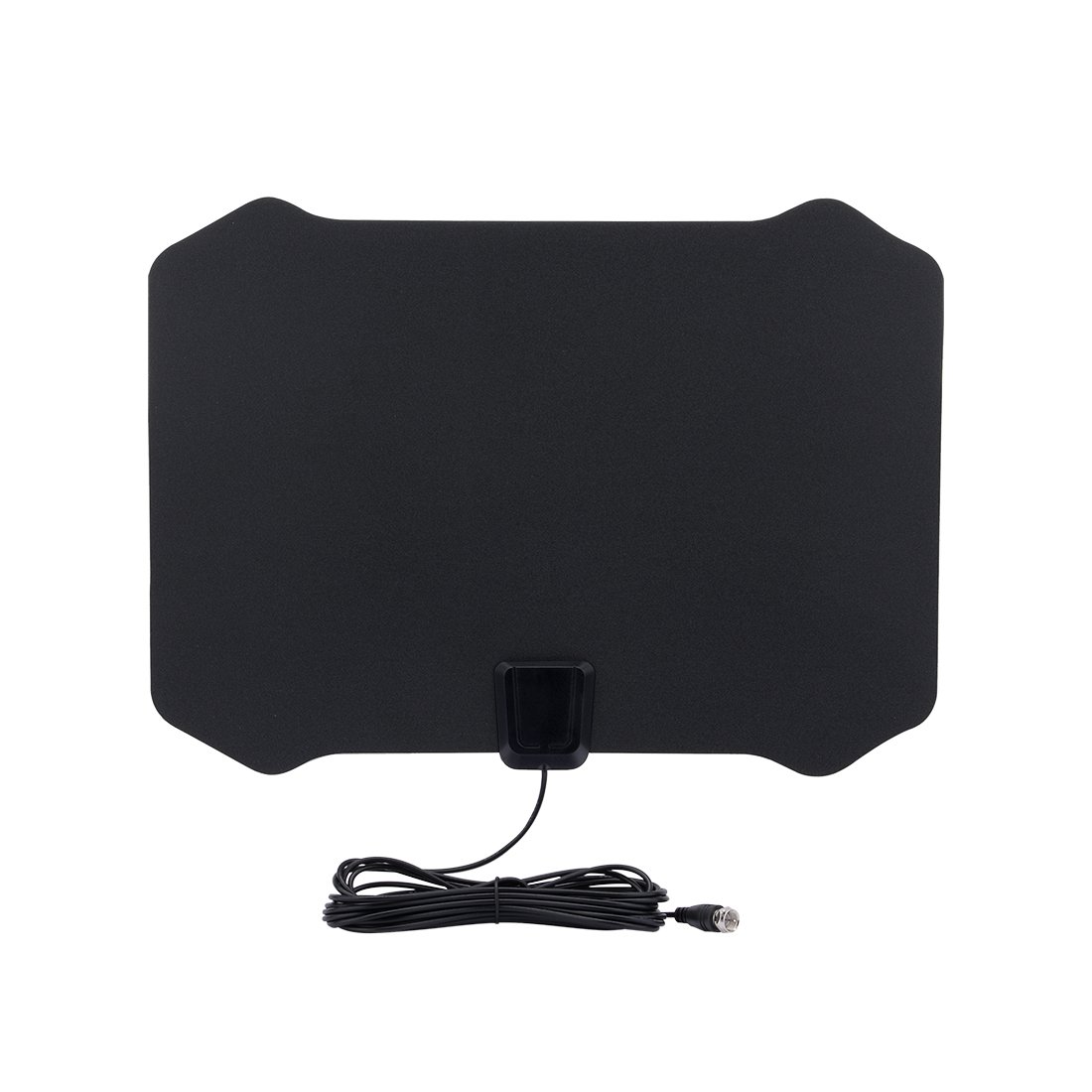 Aexit 50 mil Cyfrowa antena HDTV ze wzmacniaczem (U-_K p-lug) JD007-HD001(50 Les antennes Plat numérique Miles avec Alimenté par USB Digital TV Plat Antenne (Prise U-_K)