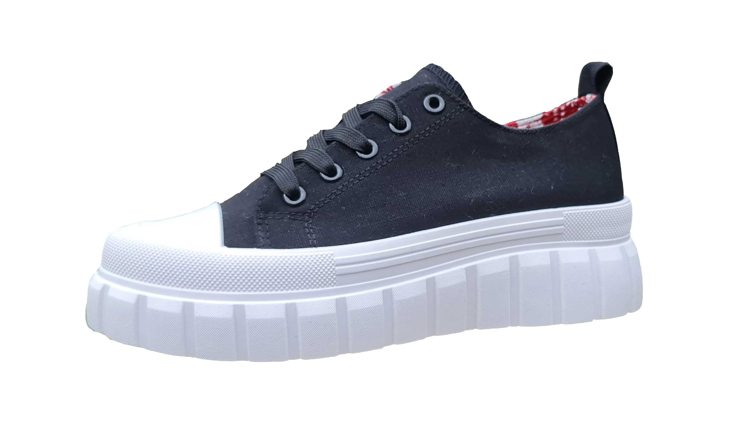 Urban JacksChicago Women’s Platform Canvas Trainers