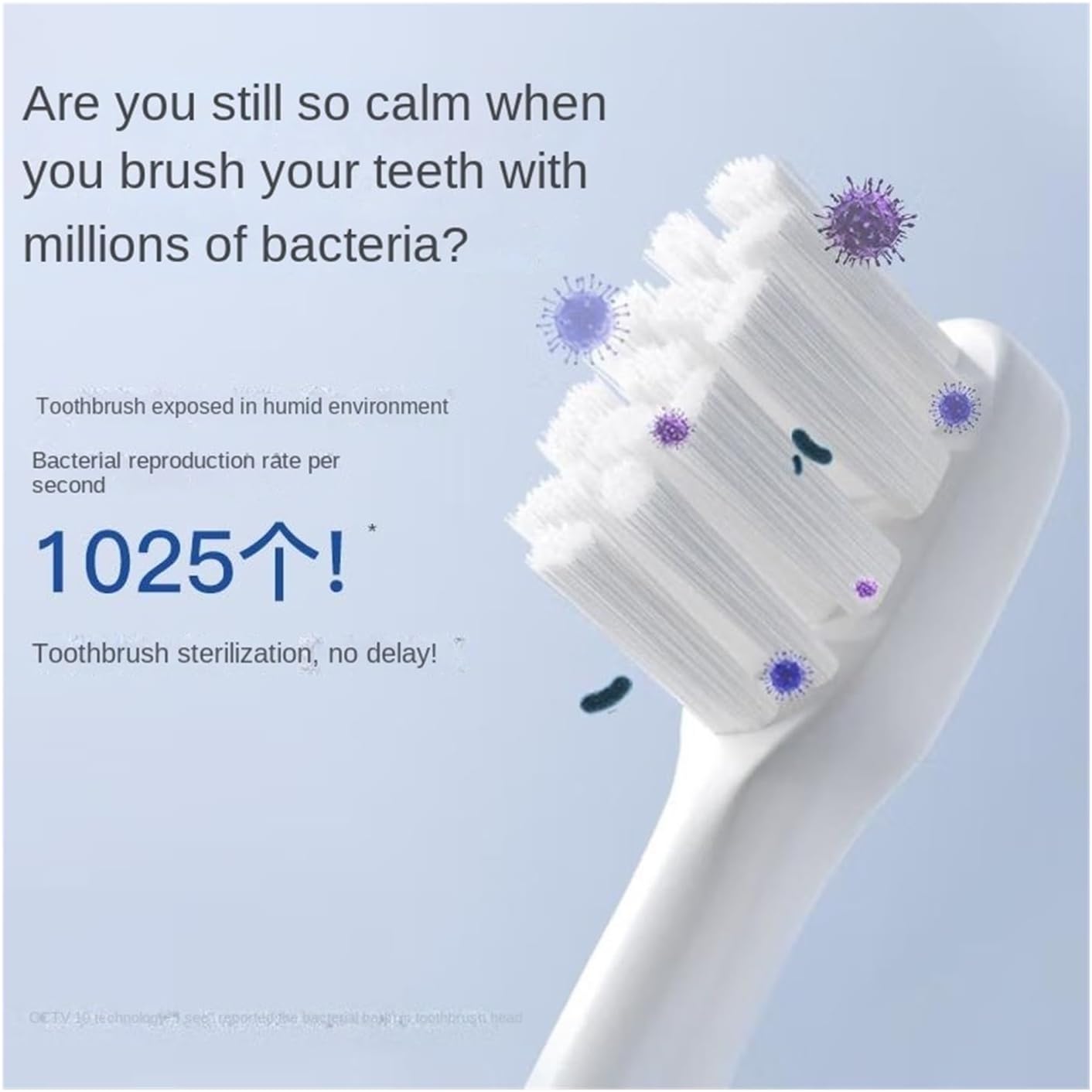 BAIR X3U Smart Electric Toothbrush Sonic Vibration Cleaning and Whitening Automatic for Men and Women (32-33, 34-35, 36-37, 38-39, 40-41, 42-43, 44-45, 46-47 : Mobai Luxury 6 Brush Heads)