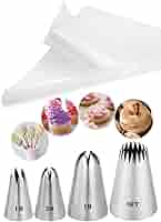 サ*ル様 VANILLANI MULTI PIPING TOPS WHITE L Kootek 90Pcs Piping Bags and Tips Set, Cake Decorating