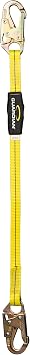 Guardian 01260 Non-Shock-Absorbing Lanyard - 4 ft | Self Locking Steel Hooks | ANSI and OSHA Compliant