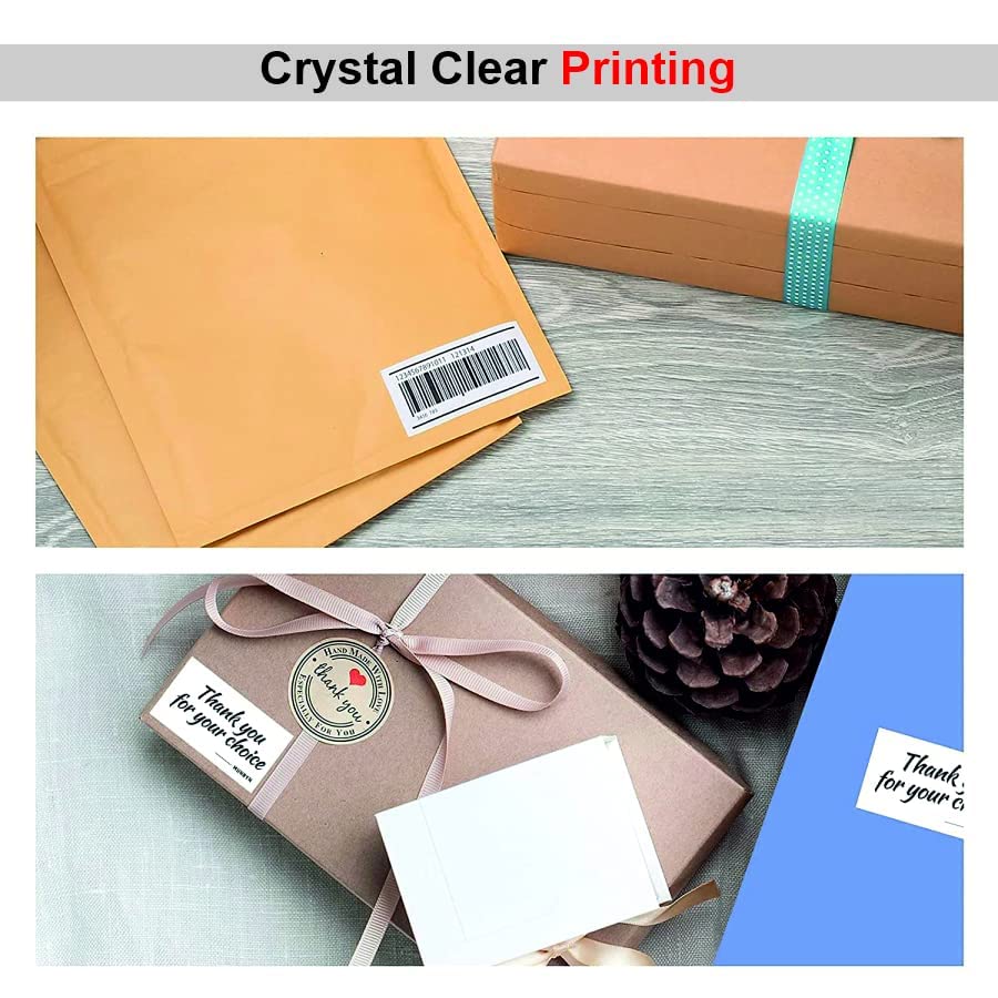 Oddy A4 Paper Label Stickers for Laser & Inkjet Printers- 10 Labels Per Sheet - Pack of 100 Sheets, for Shipping, Address, Folders, Industrial Use 1