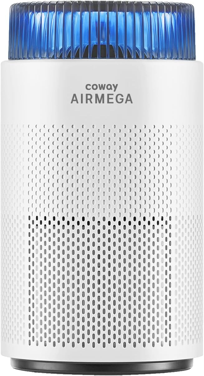 Airmega 100 True HEPA Air Purifier with Air Quality Monitoring, Auto Mode, Sleep Mode, Timer, Filter Indicator, Night Light