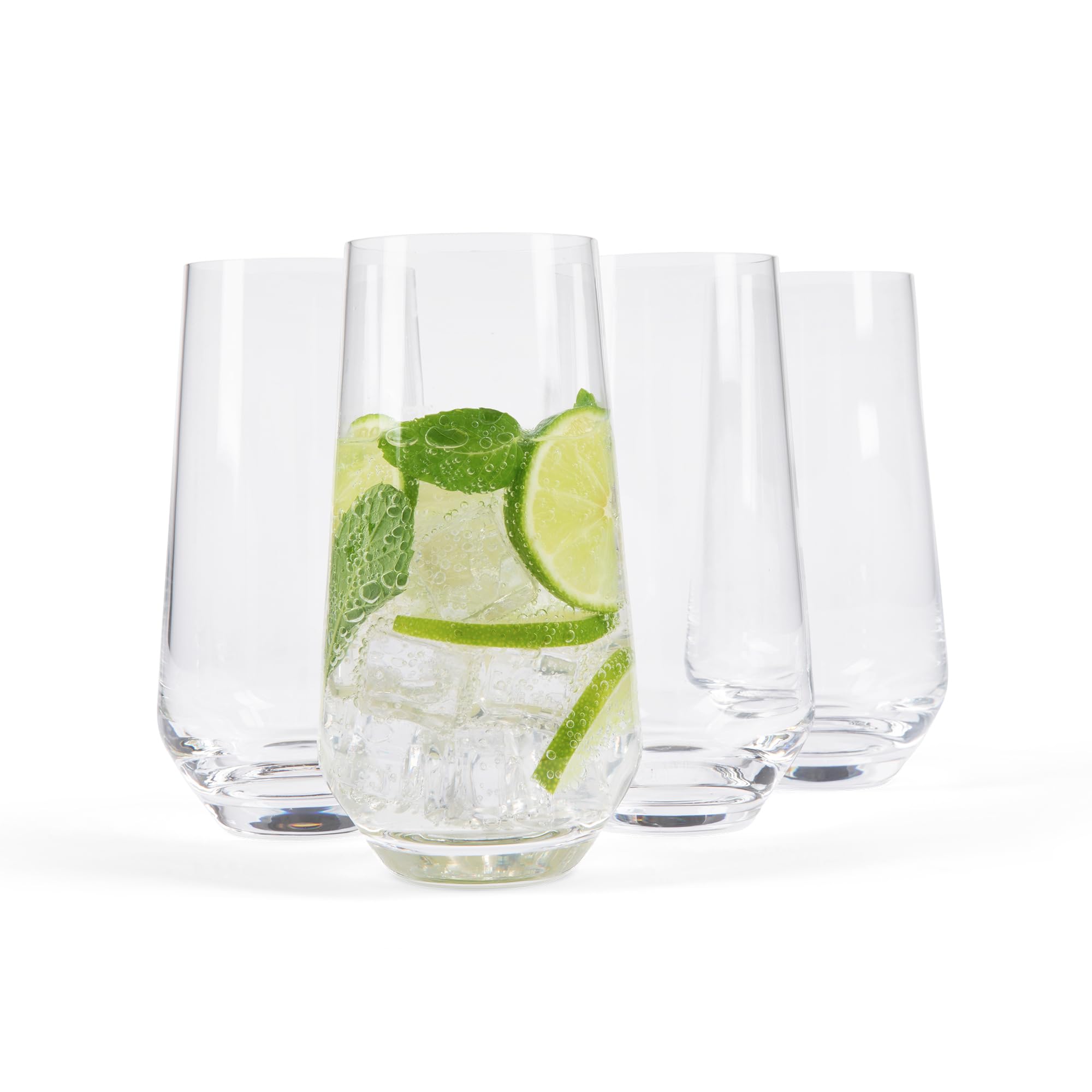 Larder & Vine Trinkgläser, hoch, transparent, 4 Stück