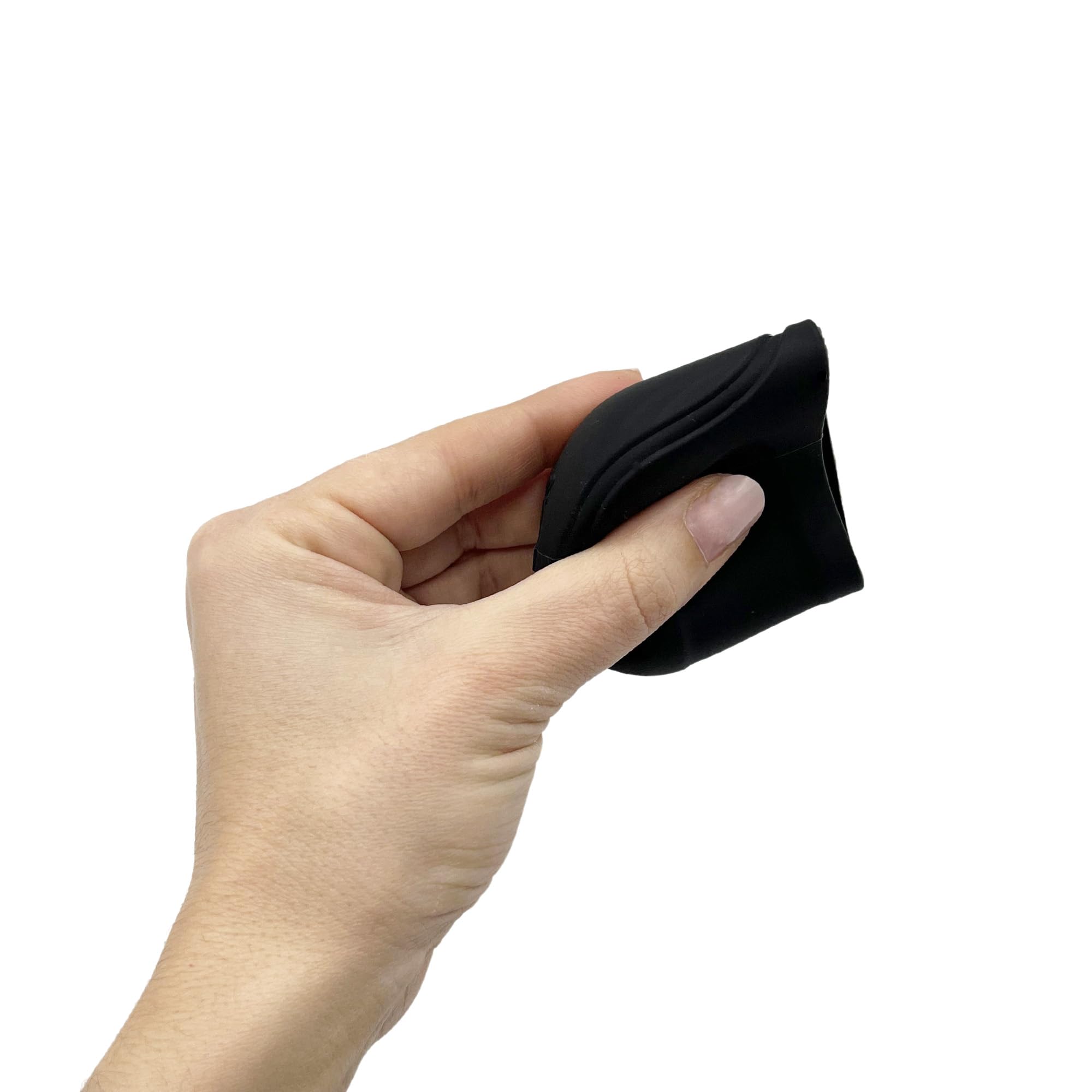 Funda Pomo Cambios Marcha Coche Antideslizante Negro, Cubierta de Perilla de palanca de Marchas, protector de pomo adherente, Funda palanca de cambios, Silicona, Universal, Negro, 6 Marchas - imagen 4