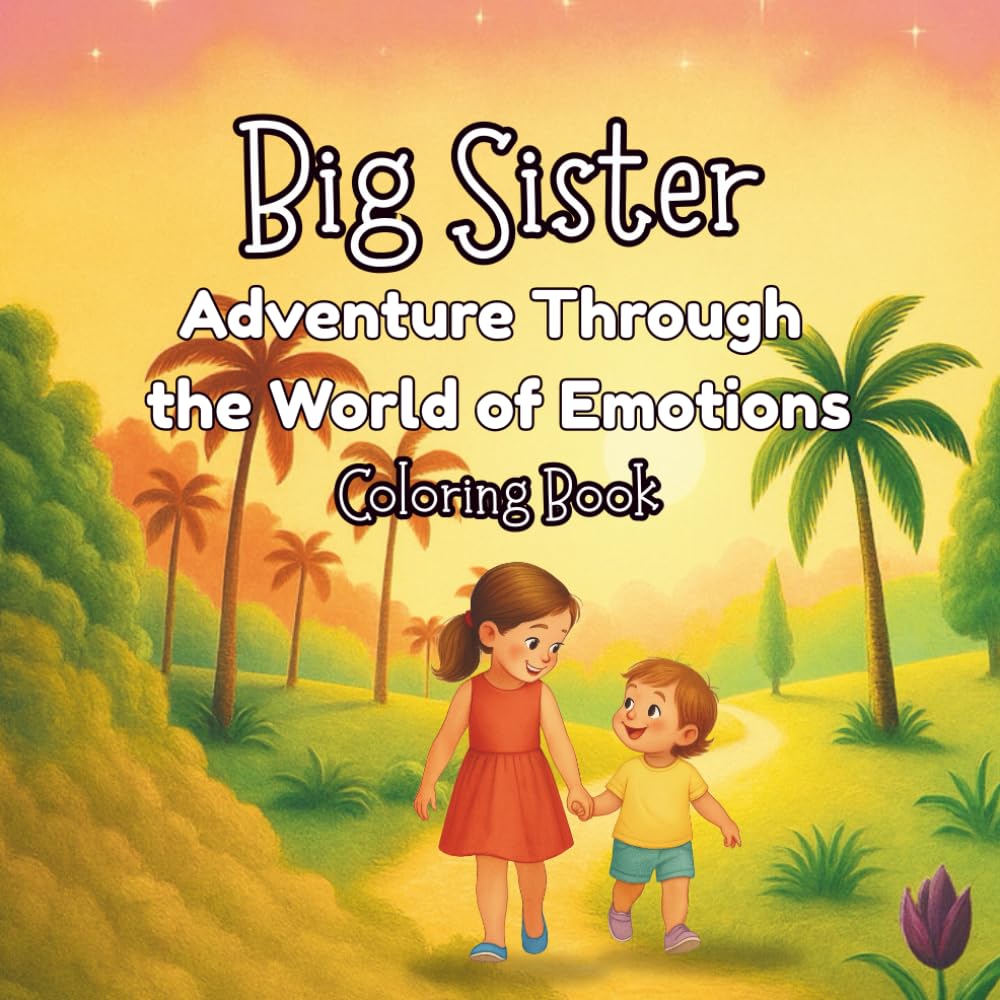 Big Sister: Adventure Through the World of Emotions: A Magical Coloring Book to Explore Feelings — Emotional Learning for Kids Ages 4–8