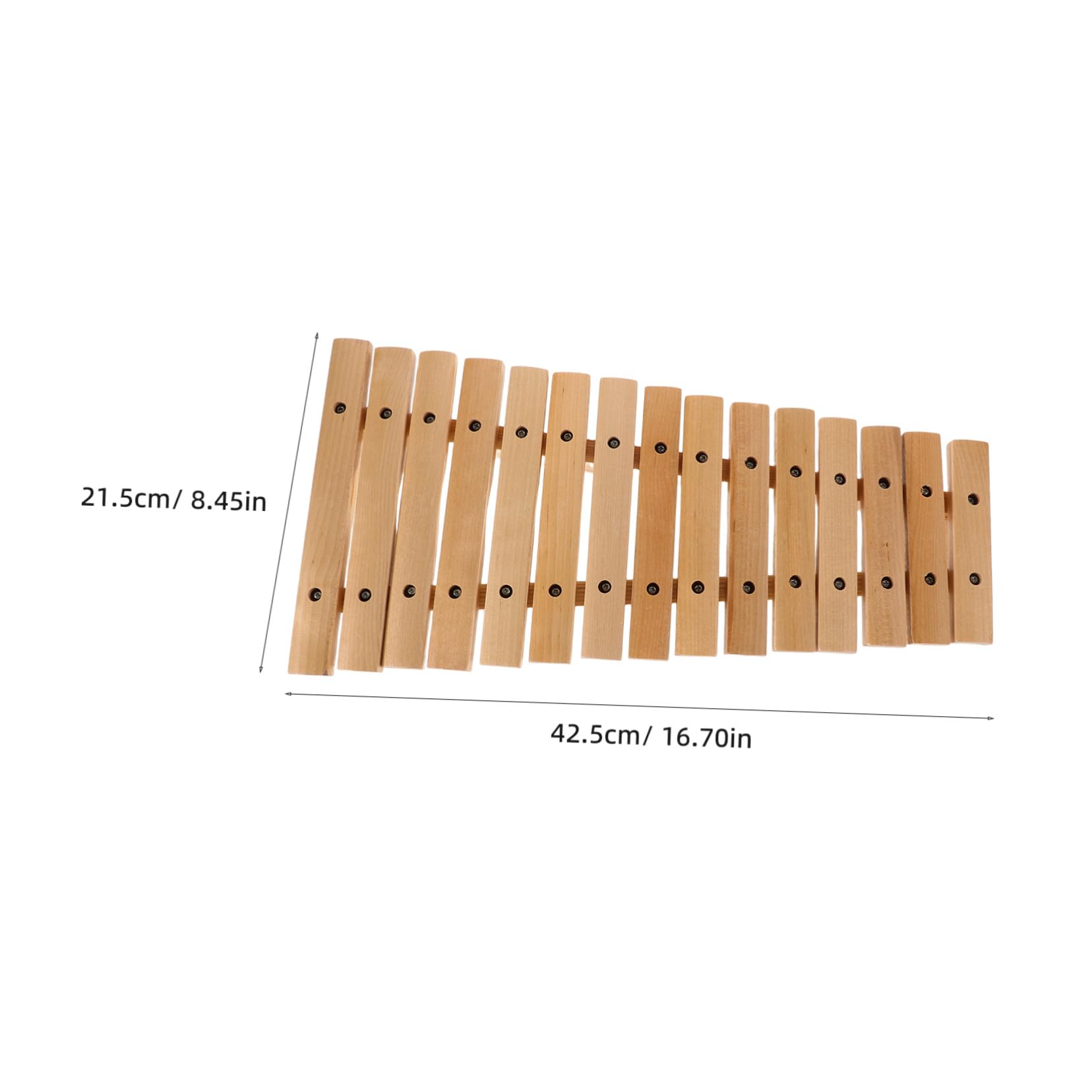 Xilofono in Legno Montessori 15 Note Strumento Orff Educativo per Ragazzo Ragazza Apprendimento Sensoriale Sviluppo Musicale Giocattolo Didattico Asilo e Casa