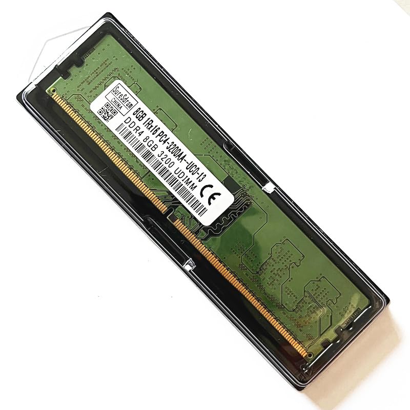 DDR4 UDIMM RAM 8GB 3200MHz Desktop Memory 288pin DDR4 8GB 1RX16