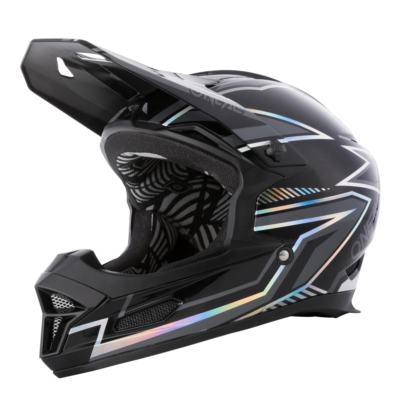 O'NEAL | Casco da Mountain Bike | MTB Downhill | Secondo lo standard di sicurezza EN1078, aperture di ventilazione per il flusso d'aria e il raffreddamento, calotta esterna in ABS | FURY HELMET