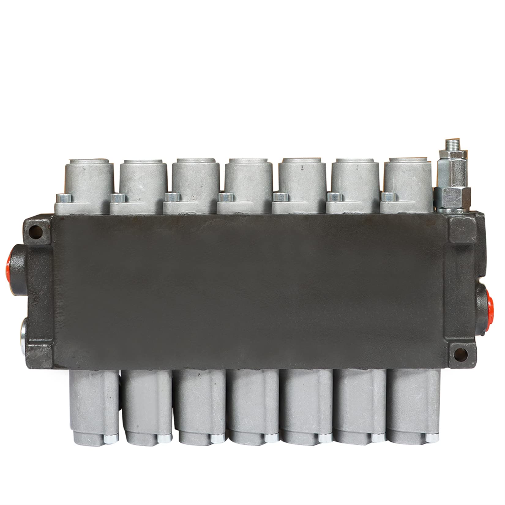 hydraulisches Wegeventil, doppeltwirkend, 7 Spulen, 13 gpm, 3600 psi, SAE-Steuerventil für kleine Traktorlader
