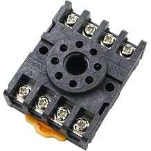 XMKT Relay Socket Base PF083A 8pin PF113A 11pin for DH48S ST3P AH3-3 MK2P JTX-2C H3CR Rail MountingPF083A 8pin