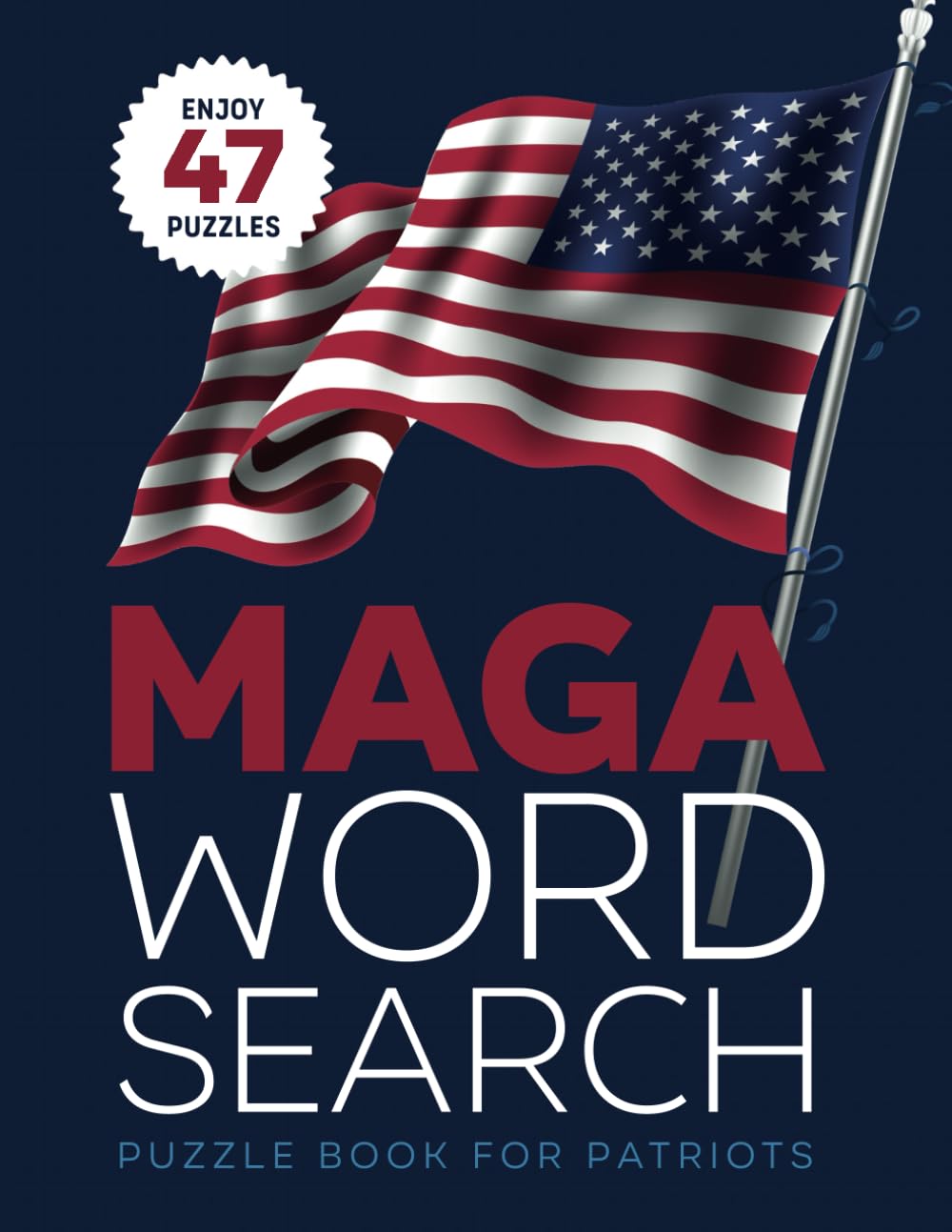 MAGA Word Search 2025 USA Donald Trump: Making Word Search Great Again