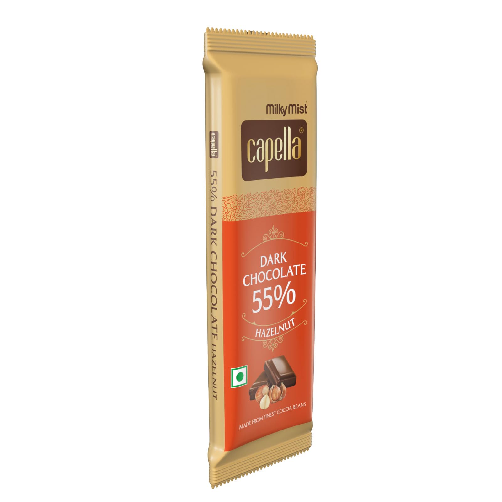 Milky Mist Capella Dark Chocolate 55% Hazelnut - 40gm : Amazon.in
