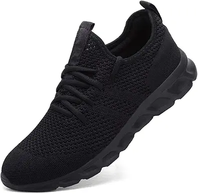 Damyuan Women's Walking Running Shoes Lightweight Slip On Tennis Workout Gym Shoes
