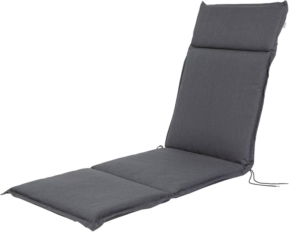 Livarno Home Recliner Chair Upholstered Sun Lounger Cushion 164 x 50 x