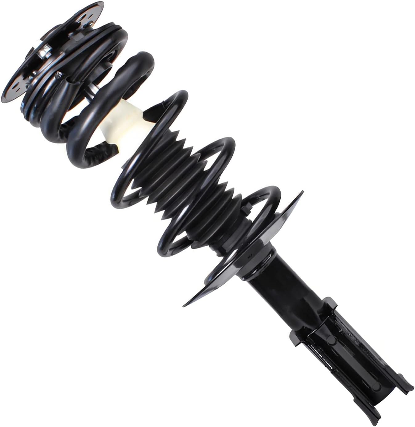 Detroit Axle - Front Strut for 1999-2005 Chevrolet Cavalier Pontiac Sunfire Ready Strut w/Coil Spring Assembly 2000 2001 2002 2003 2004 Replacement Suspension Quick Install Ready Shock