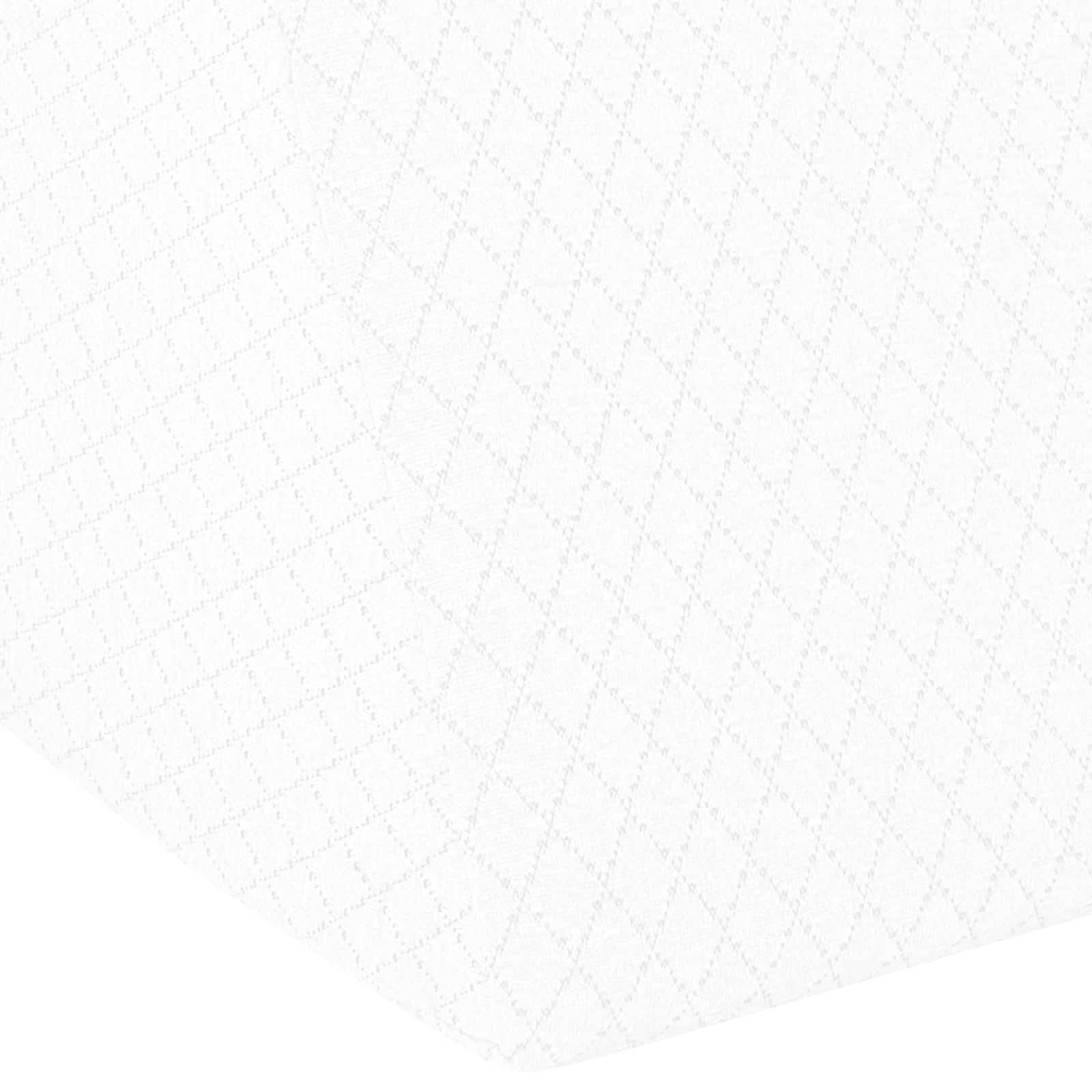 Cojín genérico para las piernas blanco, 60 x 50 x 30 cm, forma de esquina con espuma de memoria y espuma de poliuretano, funda de poliéster lavable a máquina, soporte interior cómodo