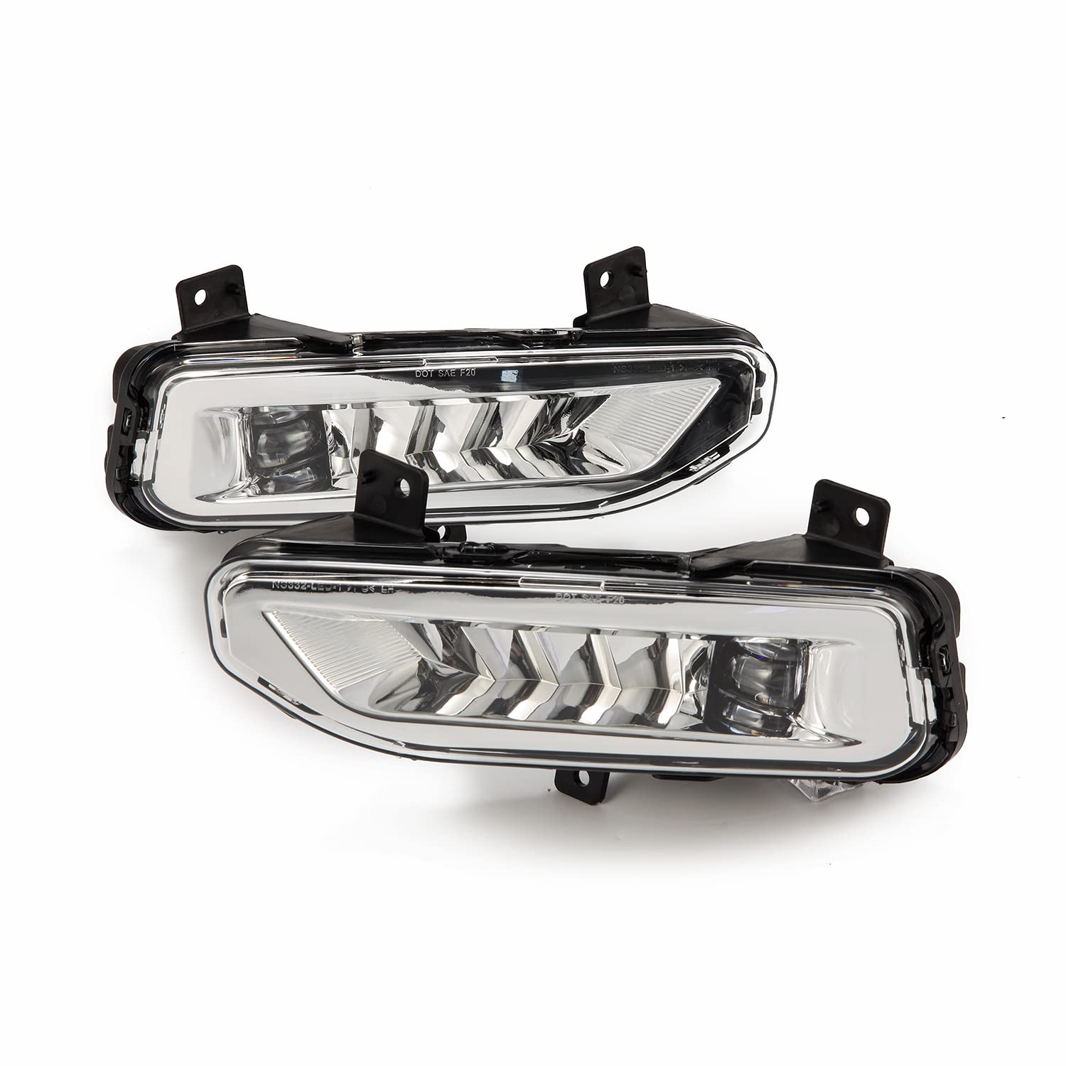 ModifyStreet Replacement For Nissan Rogue 2017-2020, Kicks 2018-2022, Sentra 2020-2022, Versa Note 2017-2019, Versa Sedan 2020-2022, Leaf 2018-2022, Titan 20-22, LED Fog light