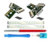 ElecGear 2X USB C Charging Port PCB for 2nd Gen PS4 Controller, Upgrade DS4 from Micro-USB Input Port to USB Type-C Connector Adaptor Replacement for JDS-040, JDS-055, Flex Cable Repair Tool incl.