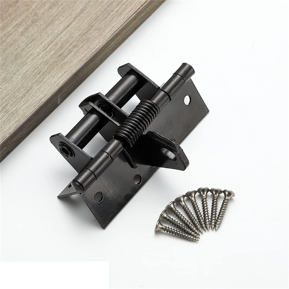 COOFANDY 3 in 1 Hidden Automatically Door Hinge Lock, Stainless Steel Softly Movement Hinge, 90 Degree Positioning with 8 Screws, for Kitchen Cabinet Gates Wooden Boxes (B0CLNQLQ4H) Amazon Price History, Amazon Price Tracker