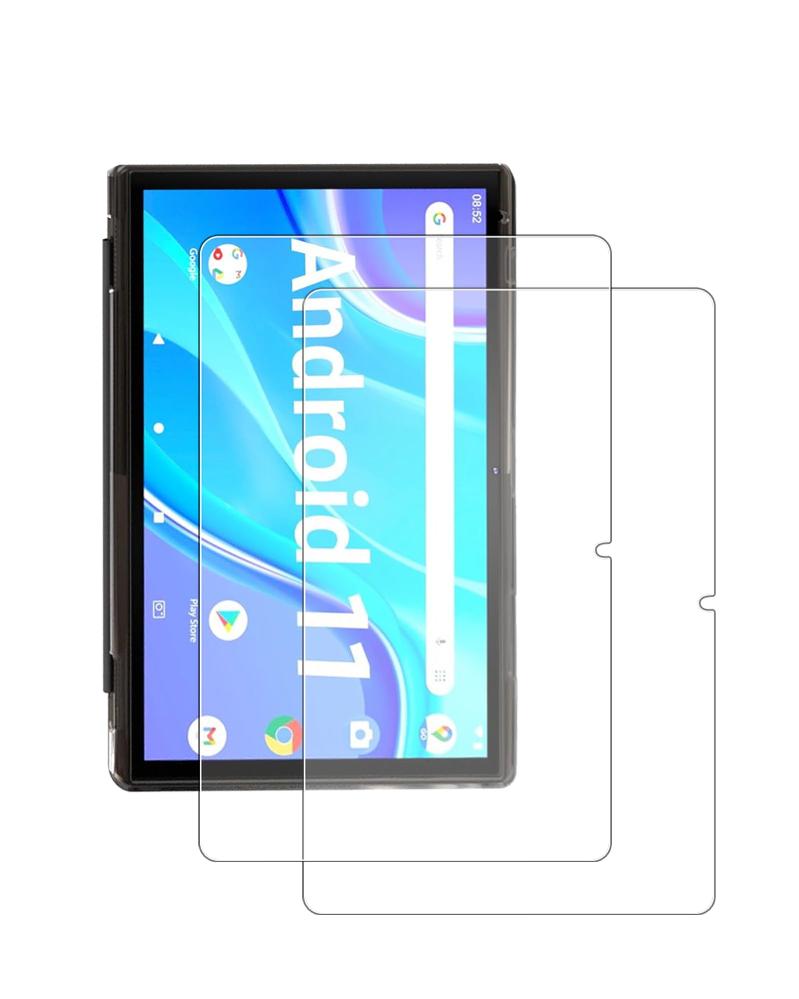 [2 Pack] Screen Protector for ATOZEE ZB10S2IN1 Tablet 10 Inch Tempered Glass Film, BOVUGAC Screen Protector for ATOZEE ZB10S2IN1 2024 Anti-Scratch,