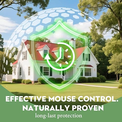 Miniatura 2 de 48 piezas de repelente de ratones roedores, aceite de menta para repeler ratones y ratas