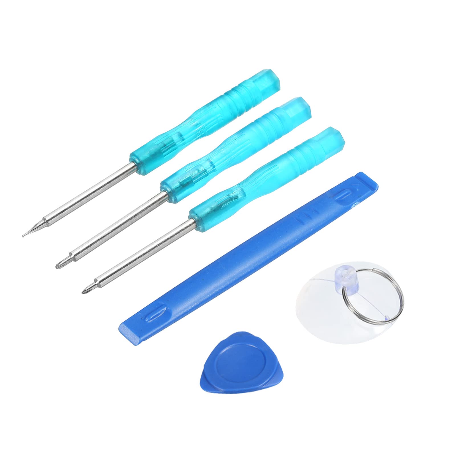 PATIKIL Phone Pry Opening Tools Screwdriver Kit Set 7 in 1 for Cellphone Mobile Phone Laptop PC Repair(P1.5, Y0.6, T0.8)