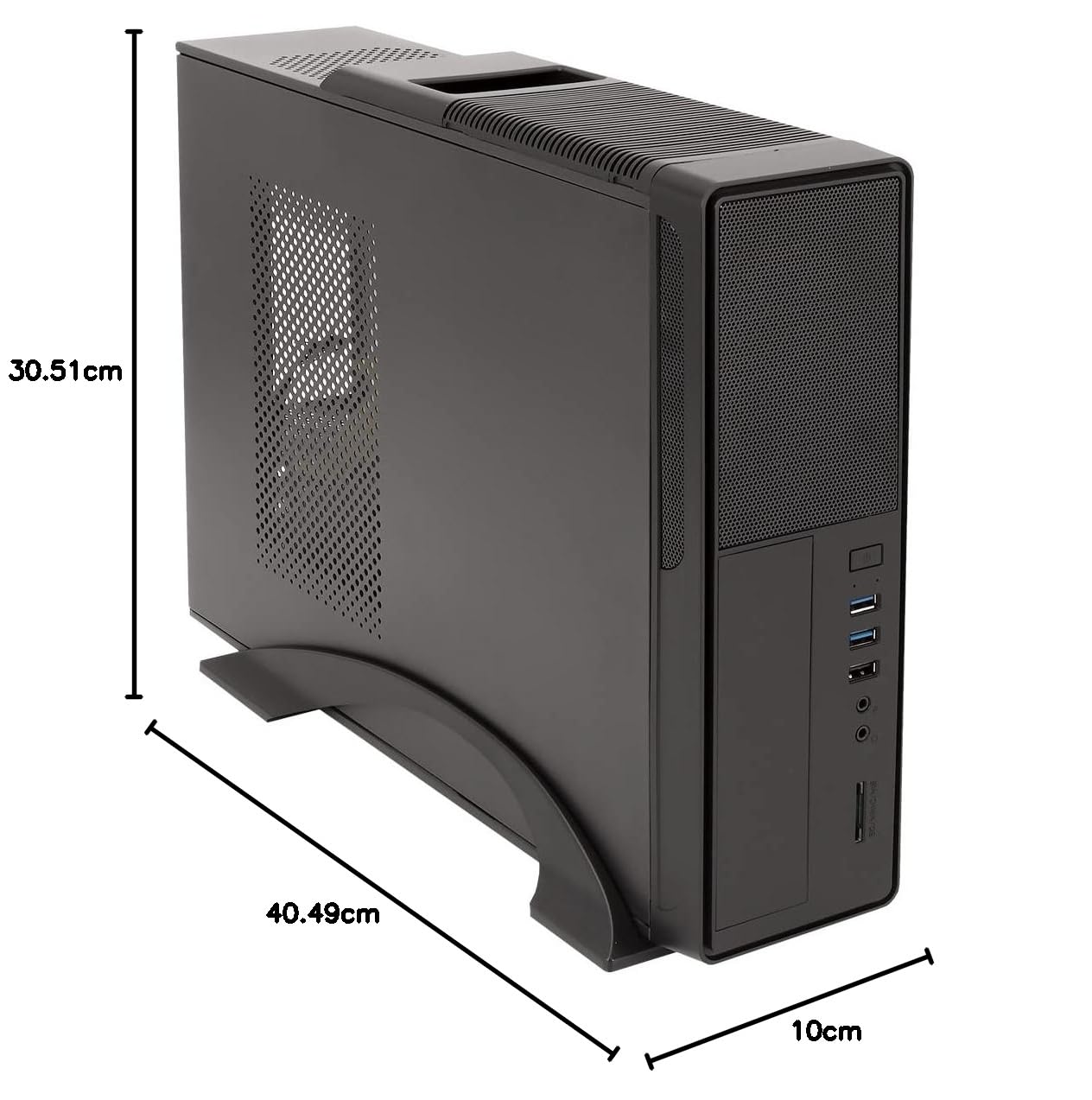 UNYKAch UK 2010 Torre Nero 450 W – Case PC (Torre, PC, SGCC, Nero, ITX, Micro ATX, 6 cm)