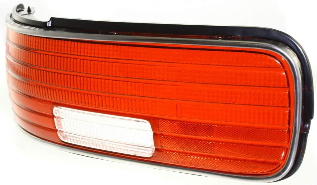 KarParts360 For Chevy Caprice Tail Light 1993-1996 Driver Side Sedan | Lens Only | GM2808109 | 16521719