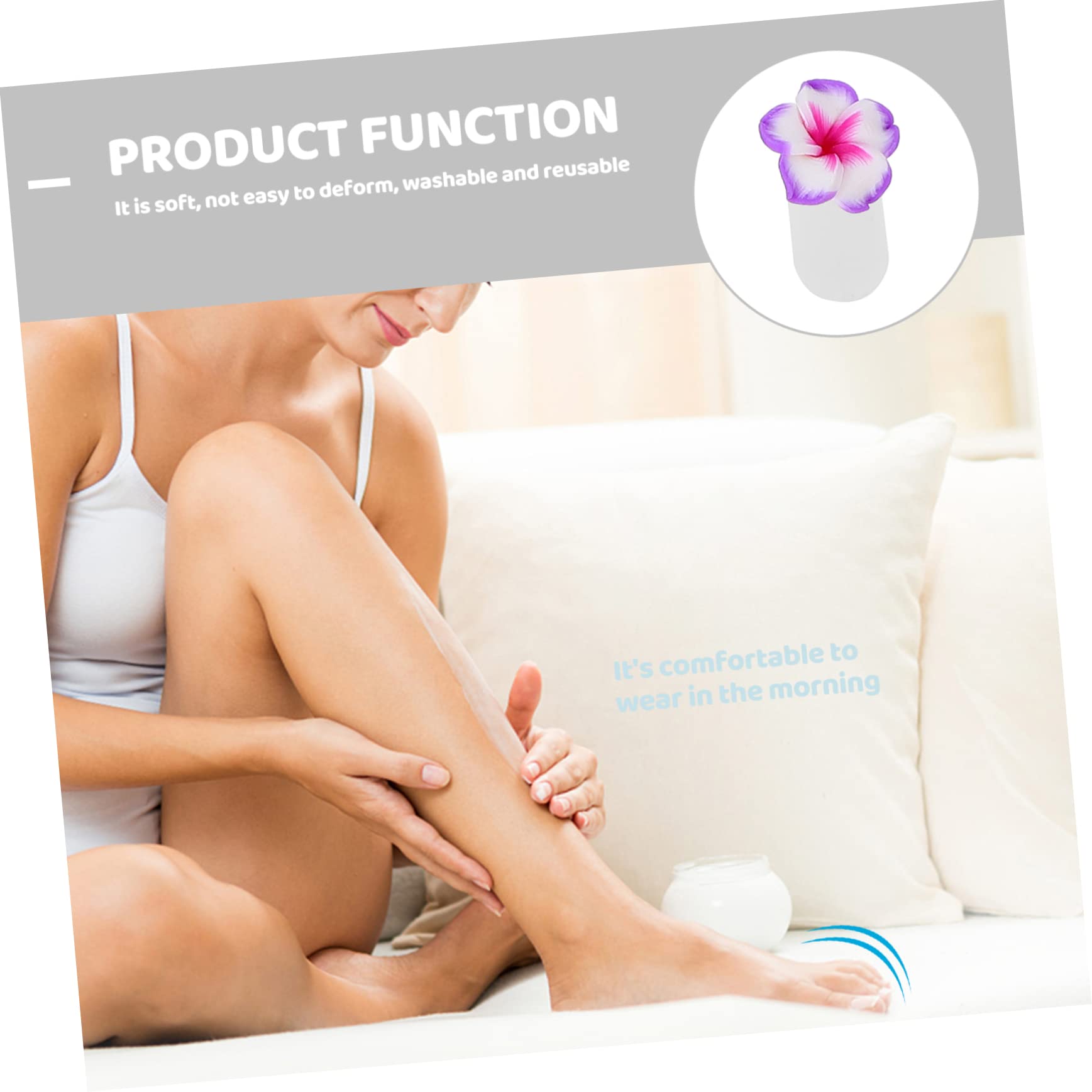 PartyKindom Pedicure Silicone Separated Toe Separator 32pcs Pack Nail Health Care Toe Alignment Foot Care