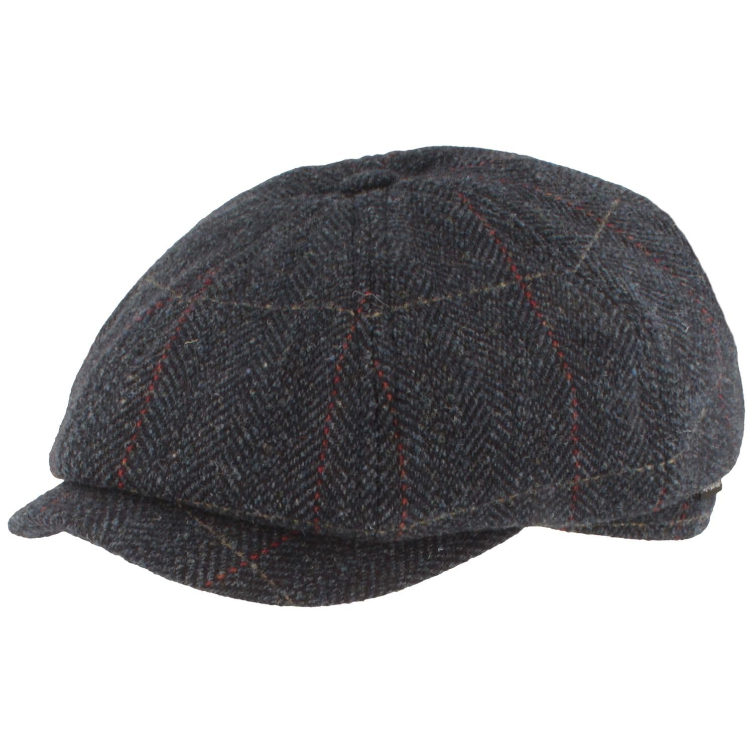 Breiter Gorro de invierno con membrana Sympatex y protección para las orejas plegable, 8 piezas, de lana, 63, azul tendencia, 63