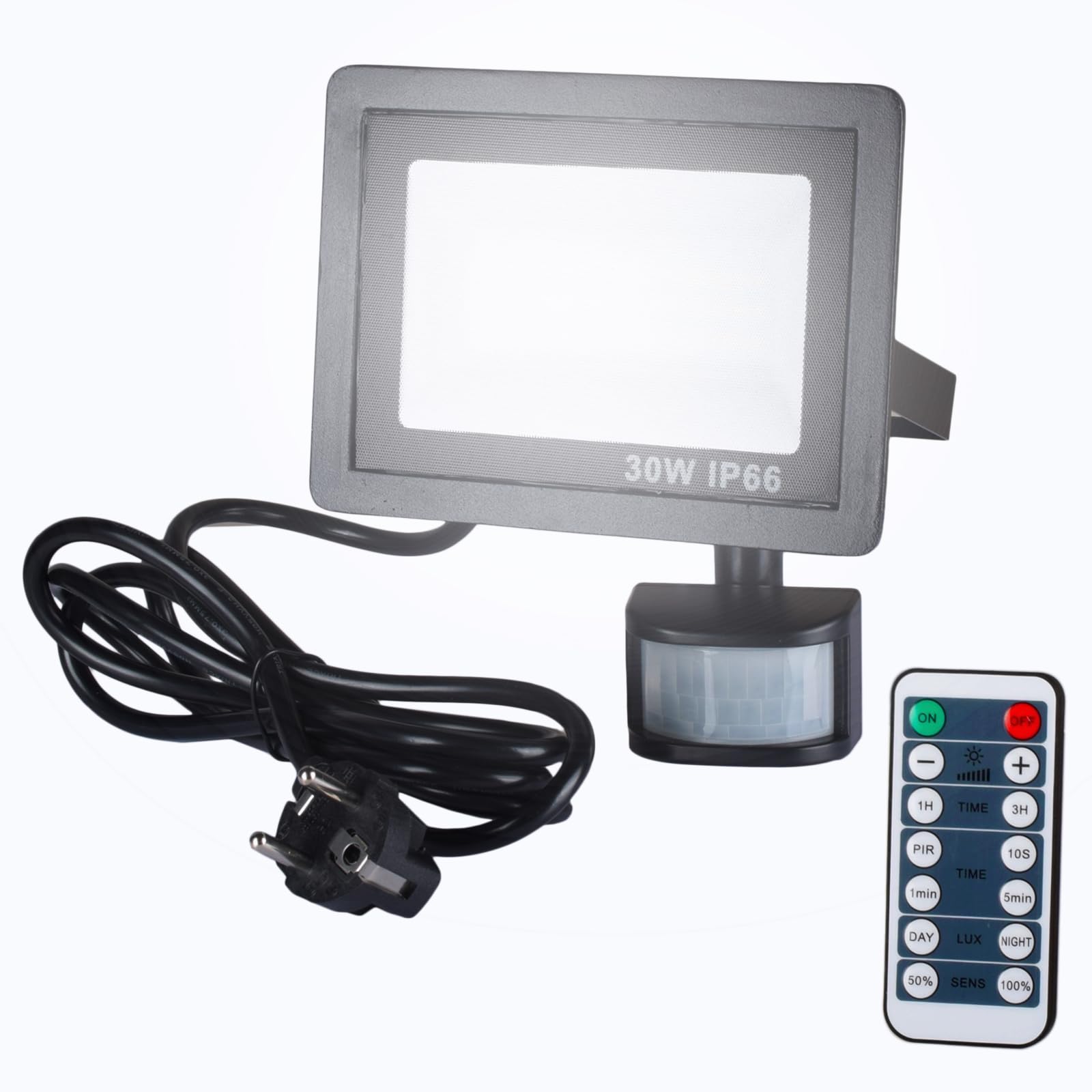 Projecteur LED extérieur 30W Etrogo pour sécuriser votre maison et éclairer automatiquement l'allée