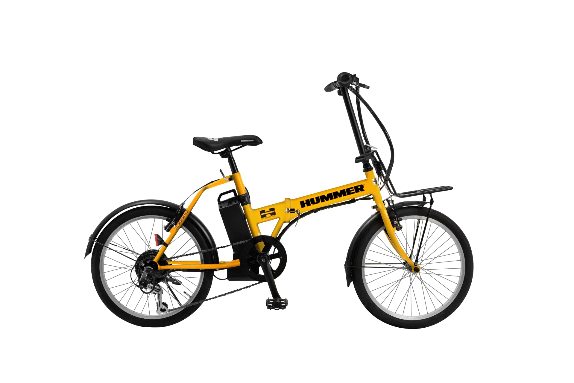 Amazon | 20インチ折り畳み電動アシスト自転車 HUMMER ハマー電動  