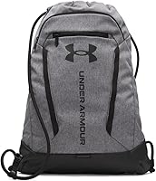Under Armour Hustle Sackpack Drawstring Bag - Water-Resistant UA Storm, Insulated Water Bottle Pocket, Durable 22L Gym Bag