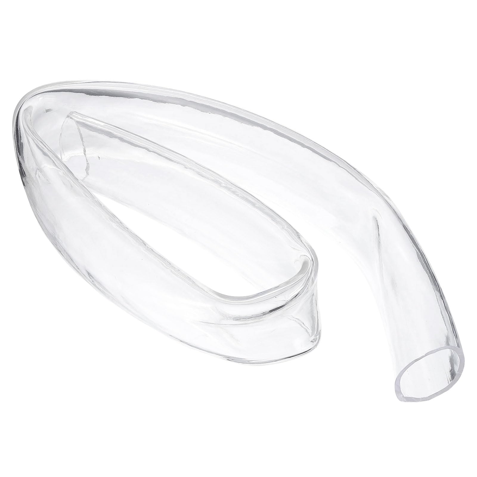 QUARKZMAN Tubo Flexible de PVC, 50mm de ID x 58mm de OD - 1 Metro de Largo Tubos de Agua de Vinilo Transparente, Tubería de Agua Plástico Ligero y Flexible para Tanque y Acuario