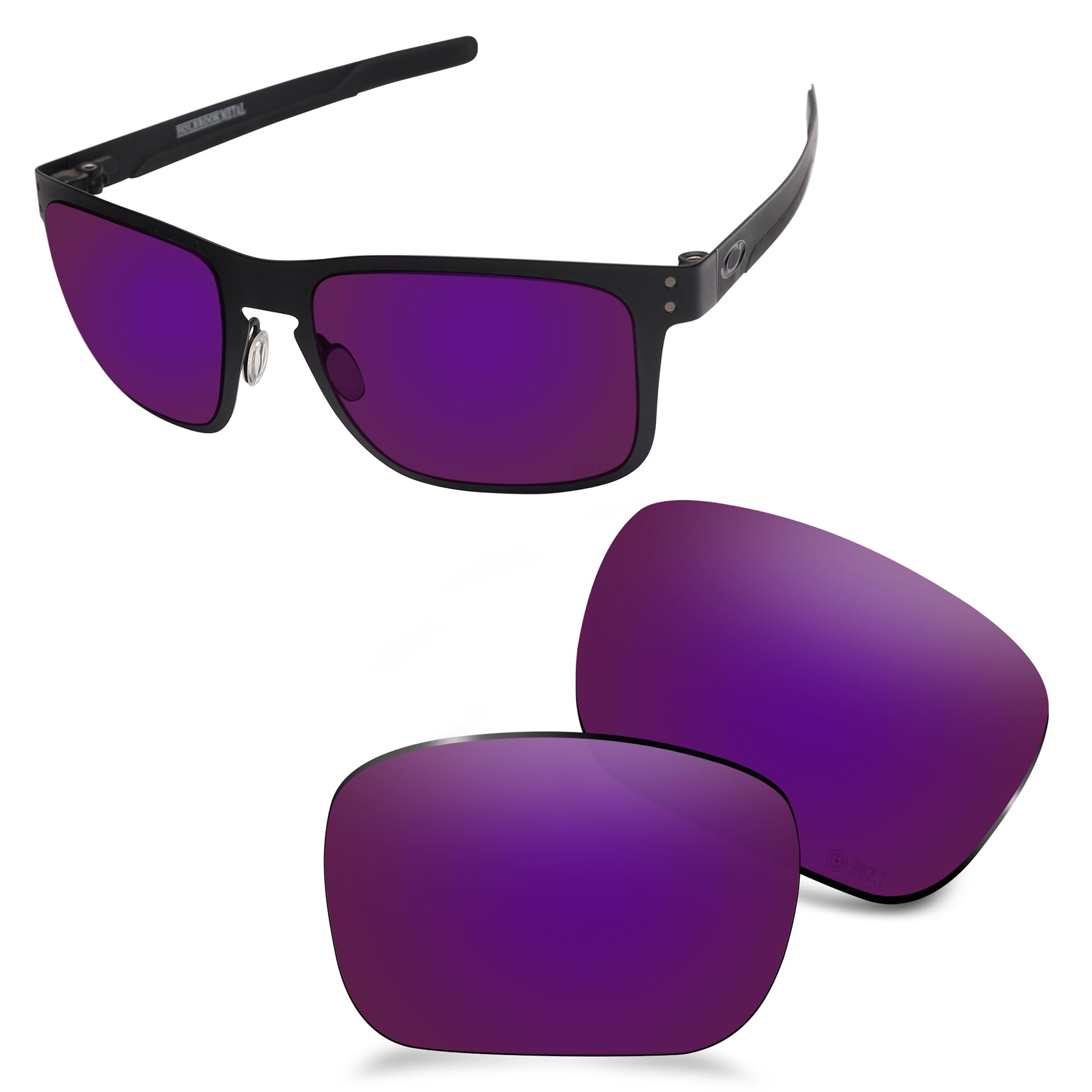 Lentes de repuesto ANSI Z87.1 compatibles con gafas de sol Oakley Holbrook Metal OO4123