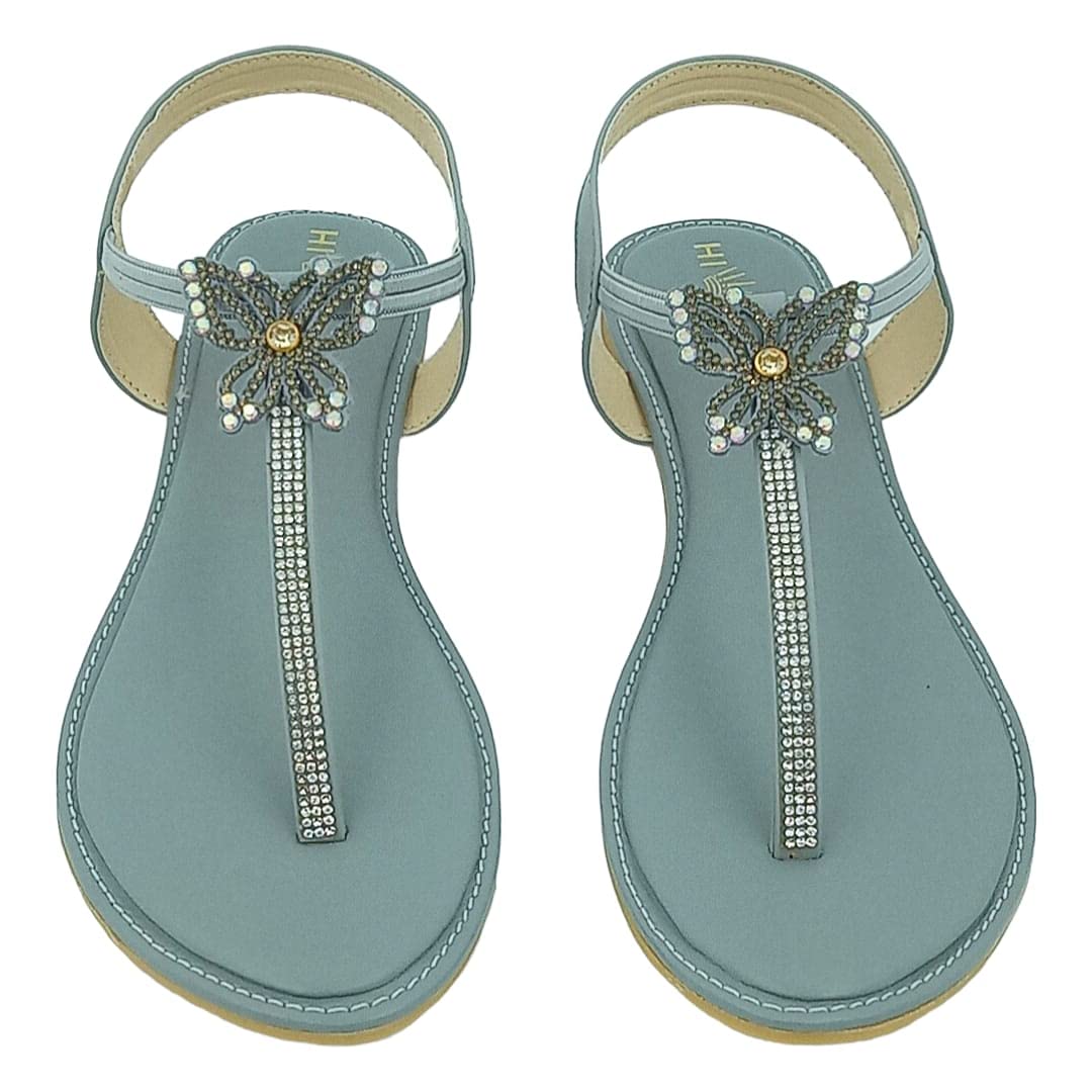 See full amazon price history chart for LEGS GO Grey Stylish Butterfly Design Straps flats for women and girls, Casual and Ethnic Wear(size - 04) LEGS GO Grey Stylish Butterfly Design Straps flats for women and girls, Casual and Ethnic Wear(size - 04) (B0BSLJ5Q2L) Amazon Price History, Amazon Price Tracker