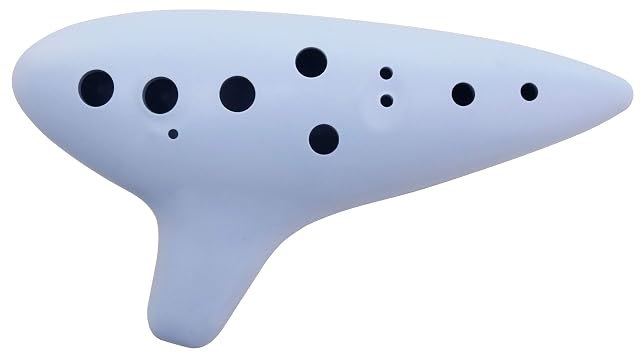 Classic Cantabile FUN Ocarina 12C, plástico, Material plástico resistente