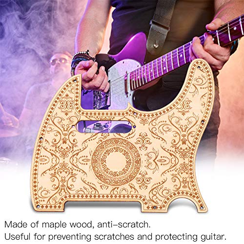 Pickguard de guitare, protection de pickguard de guitare en bois d’érable pour guitare électrique Tl - Les Beatles, Paul McCartney, John Lennon, RIngo Starr, George Harrison Pickguard de guitare, protection de pickguard de guitare en bois d'érable pour guitare électrique Tl – Image 4