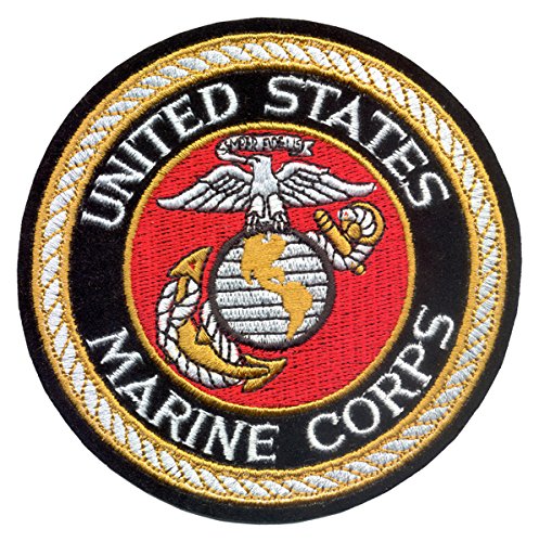 Rothco atDeluxe USMC Round Patch, 4'' Rothco atDeluxe USMC Round Patch, 4''