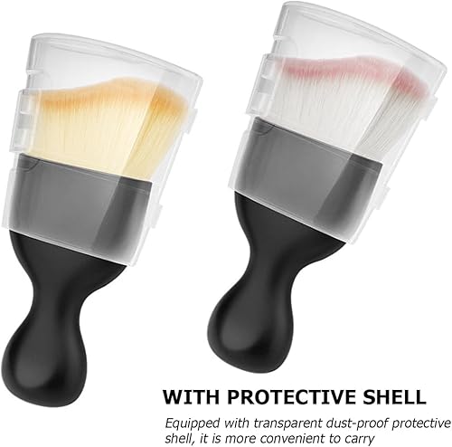 Miniatura 10 de Blilo Cepillo para detallar el interior del automóvil, cepillos de limpieza de cabello suave para automóviles, colectores de polvo de suciedad