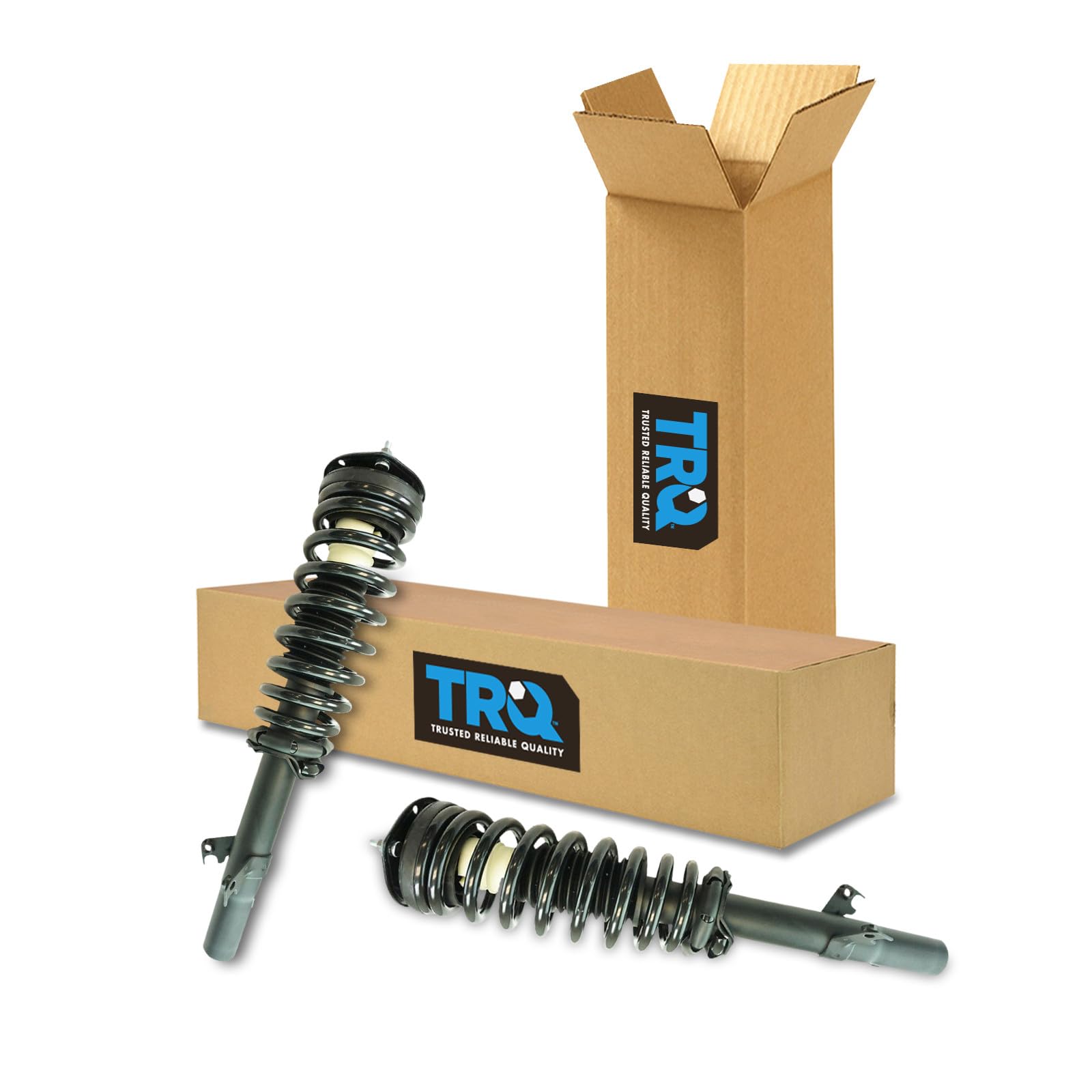 TRQ Front Complete Shock Strut Spring Assembly LH RH Pair Set for Milan Fusion