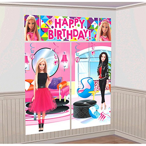 Barbie Sparkle Kids Party Scene Setter 