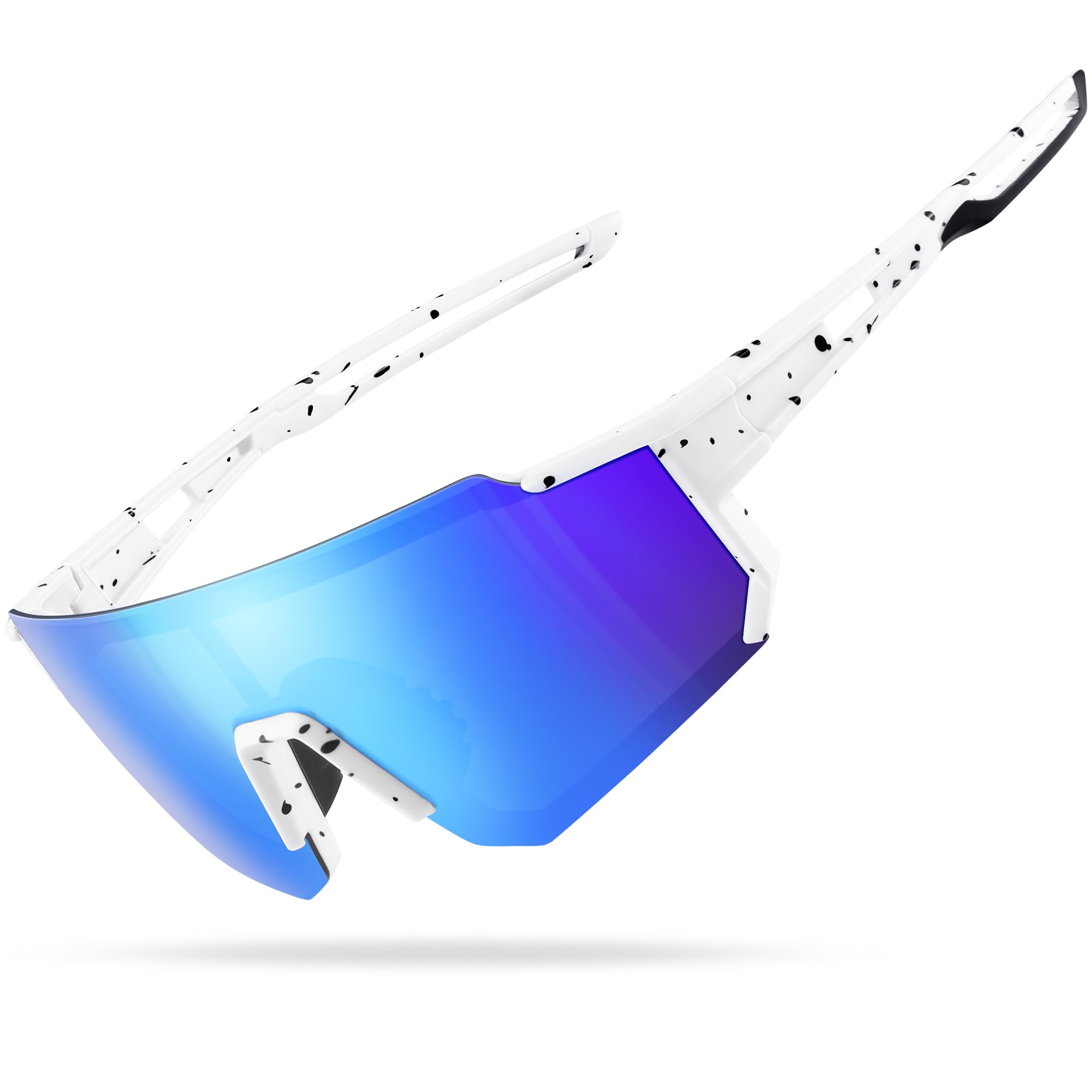 suoso Sportbrille-Sonnenbrille Herren-Damen-Fahrradbrille-Sunglasses men-Polarisiert-UV400-Damen-Ski Sonnenbrille-Schnelle Brille Rave-Radfahren-Fahrrad-Angeln-Rennrad brille