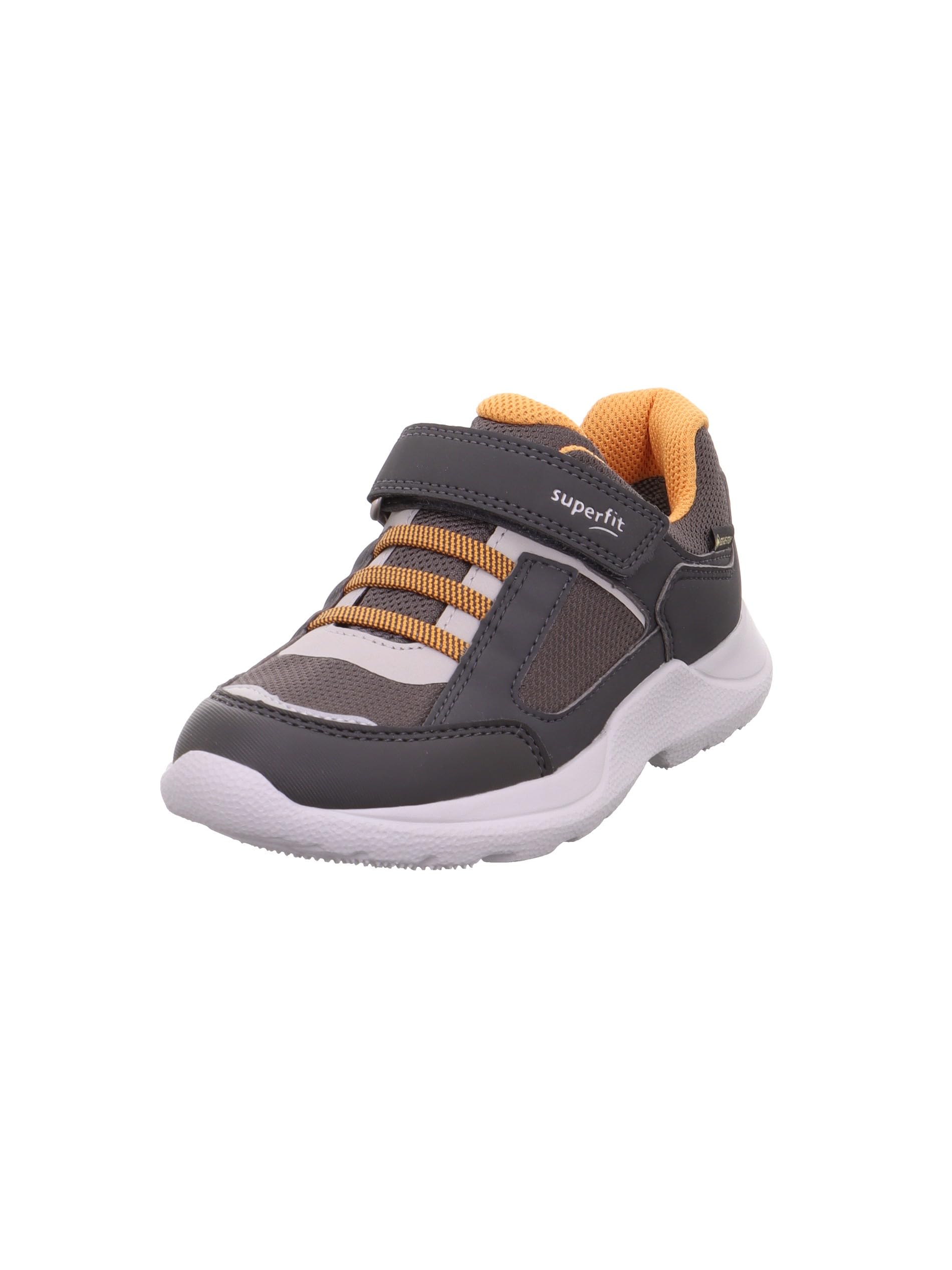 Superfit Rush Trainers, Grey/Orange 2000, EU 26, Grey Orange 2000, 8.5 UK Child