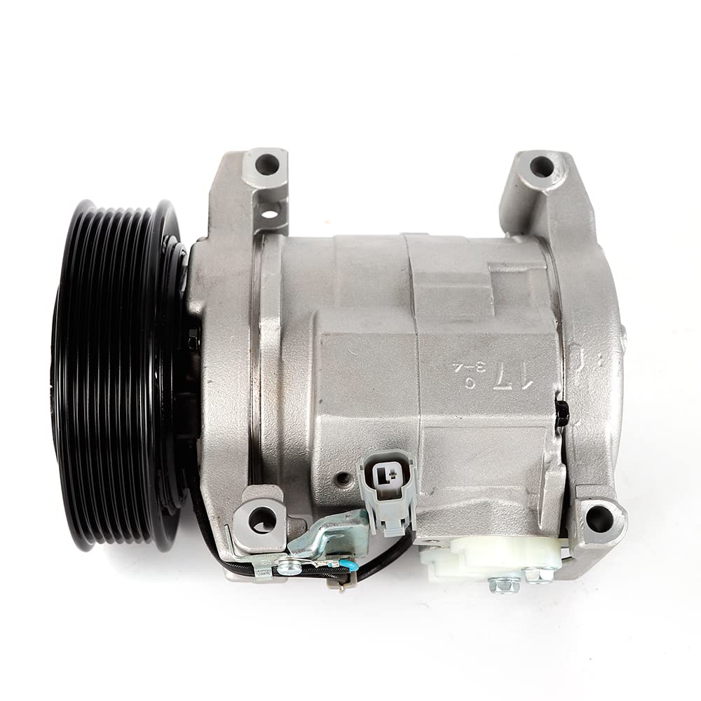 Knwigoe Ac Compressor for 2003-2007 Honda Air Conditioning Compressor with Clutch for Honda Accord Lx Dx Ex Se 2003 2004 2005 2006 2007 2.4L