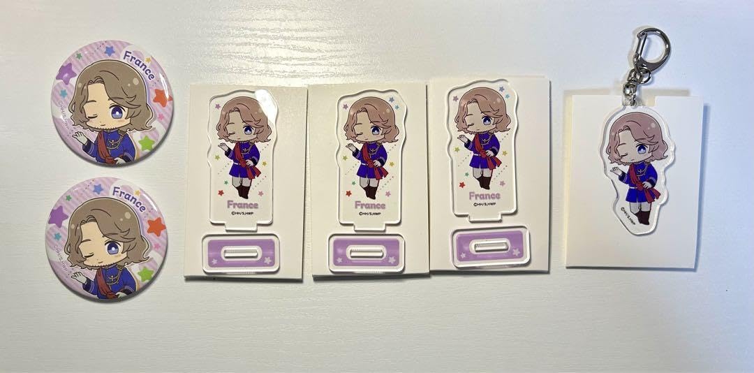 Amazon.co.jp: ヘタリア 缶バッジ アクリルスタンド アクリル