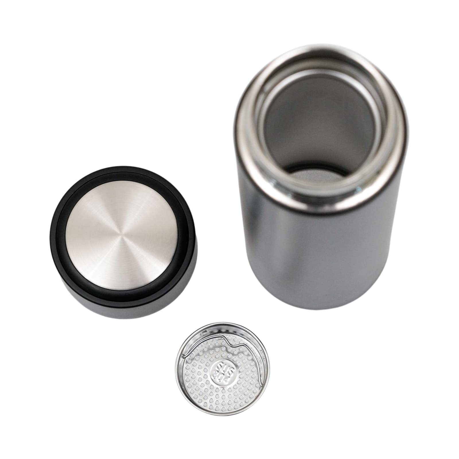 February Mountain Mother Of Pearl Tumbler with Tea Infuser & Strainer 16.9oz Hot/Cold Drinks & Beverages - Stainless Steel Infuser Bottle for Loose Leaf Tea & Coffee (Hope)